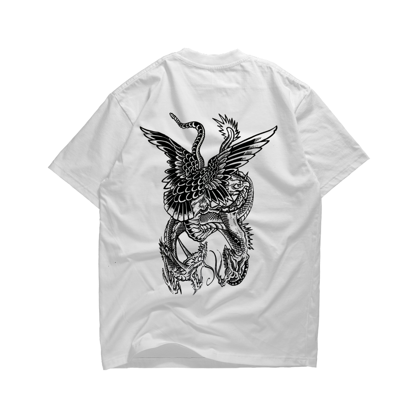 T-shirt Battle Royal - White