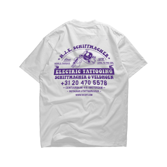 T-shirt Schiffmacher Electric Tattooing - White