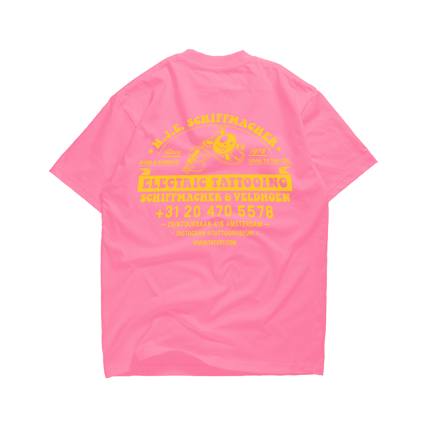 T-shirt Schiffmacher Electric Tattooing - Pink (woman sizes)