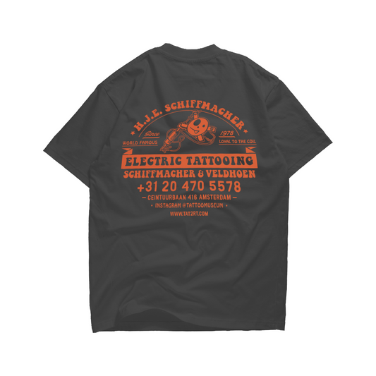 T-shirt Schiffmacher Electric Tattooing - Taupe