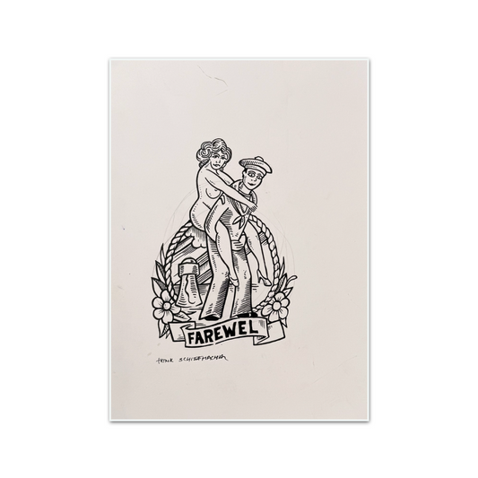 Schiffmacher's Original 'Farewel' - Artwork - Straight from the Basement Collection