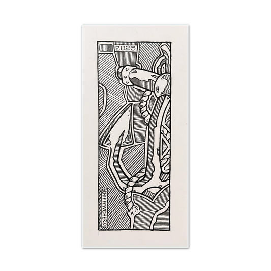 Schiffmacher's Original 'Anchor Detail' - Artwork - Straight from the Basement Collection
