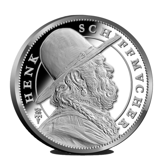Henk Schiffmacher Medal in Coin Card