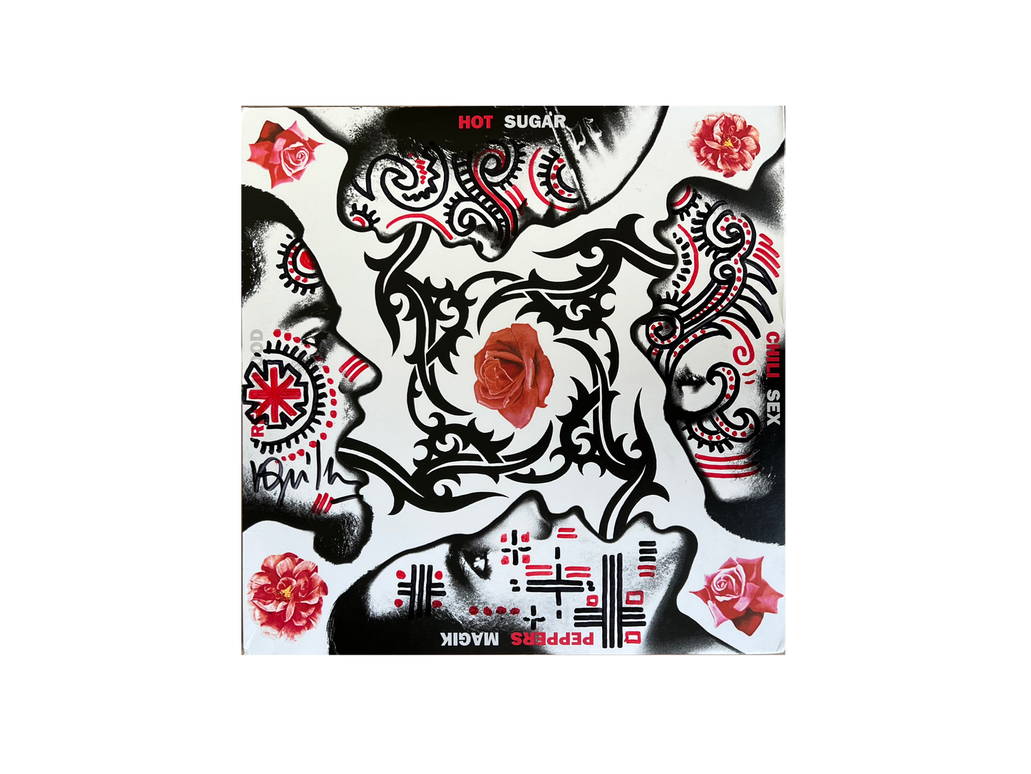 Red Hot Chili Peppers 'Blood Sugar Sex Magik' Vinyl LP - with Unique Handmade design by Schiffmacher