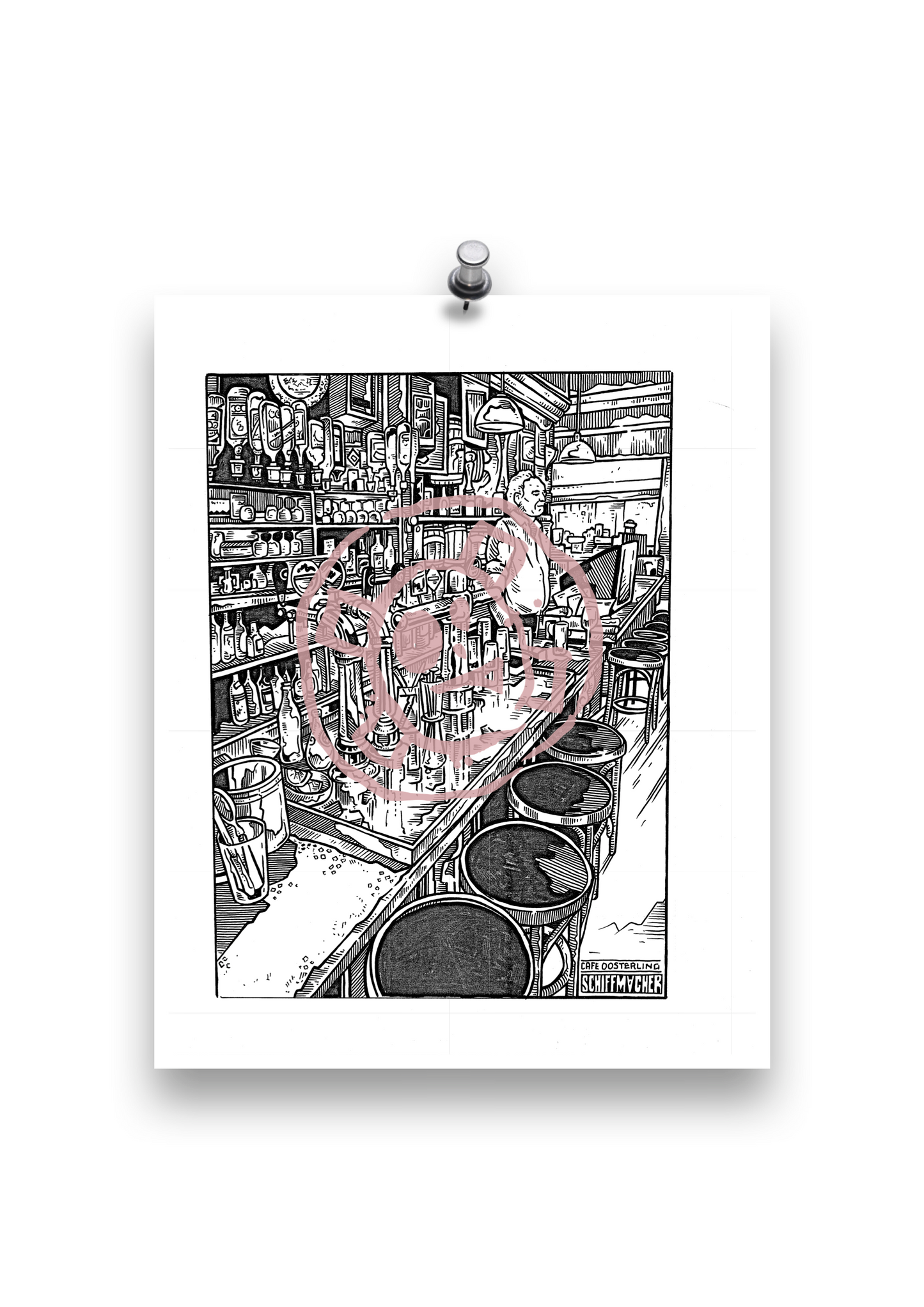 Schiffmacher's 'Café Oosterling' Post Cards (10pcs)