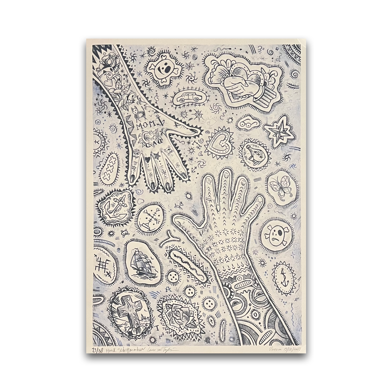 Oaxaca By Louise van Teylingen & Henk Schiffmacher - Limited Edition - Lithograph