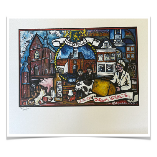 Butchery Schiffmacher Signed Artwork - Schiffmacher's Originals