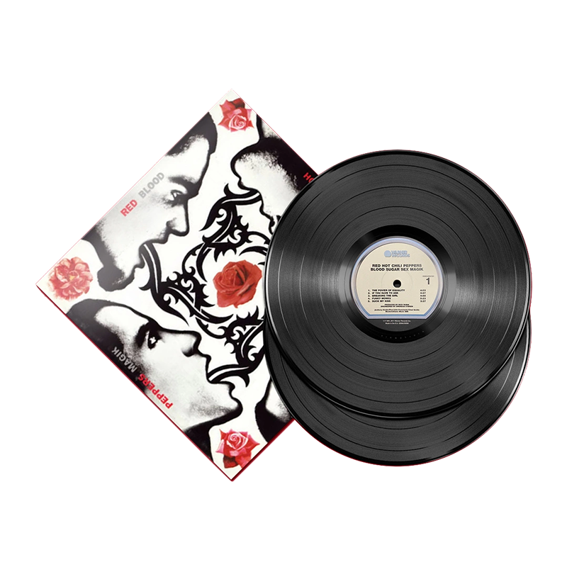 Red Hot Chili Peppers 'Blood Sugar Sex Magik' Vinyl LP - with Unique Handmade design by Schiffmacher